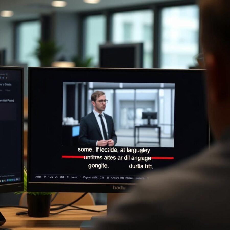 Film korporacyjny z napisami w różnych językach