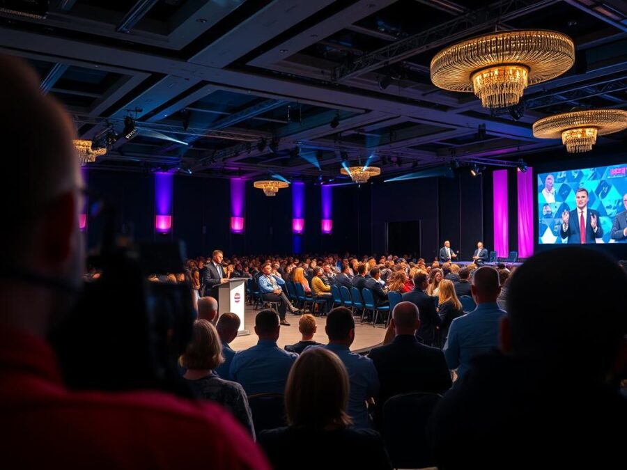 Film z wydarzenia firmowego pokazujący atmosferę i kluczowe momenty