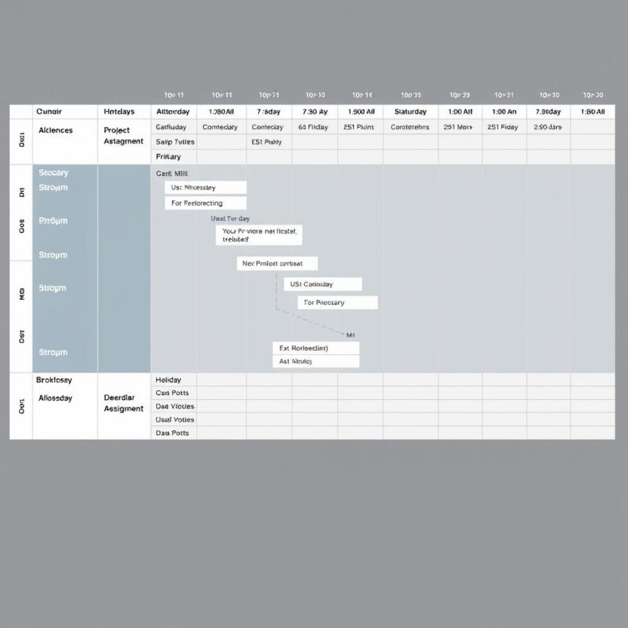 Harmonogram produkcji filmu korporacyjnego