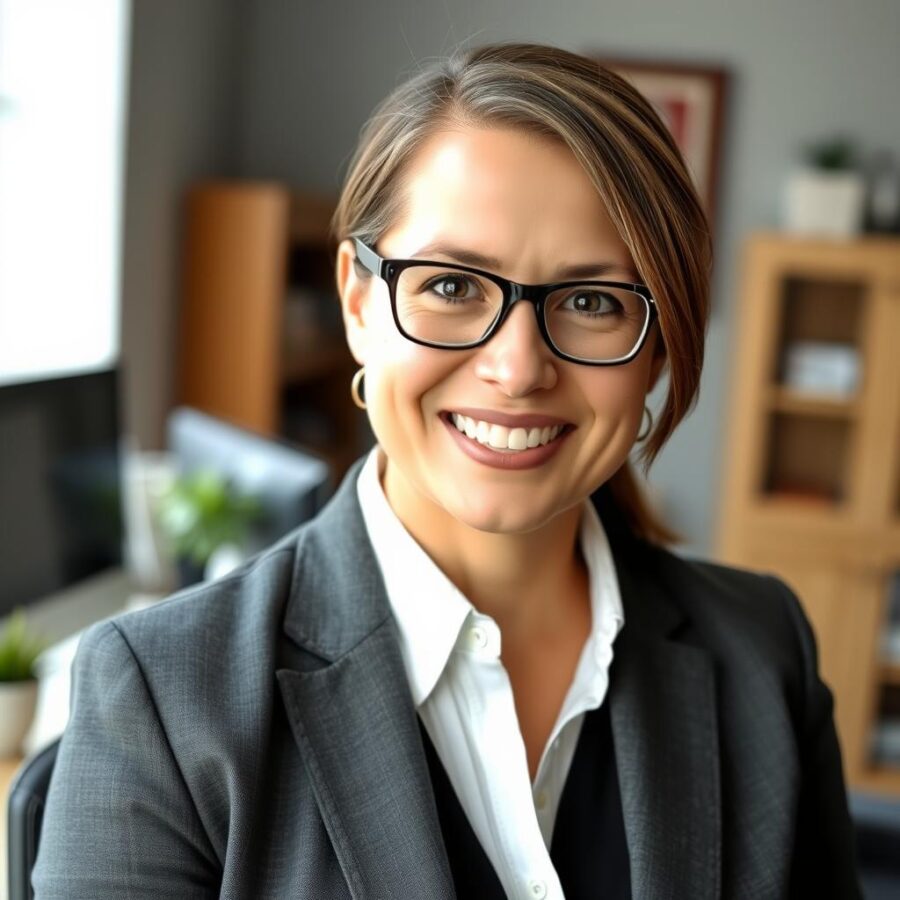 Portret właściciela małej firmy