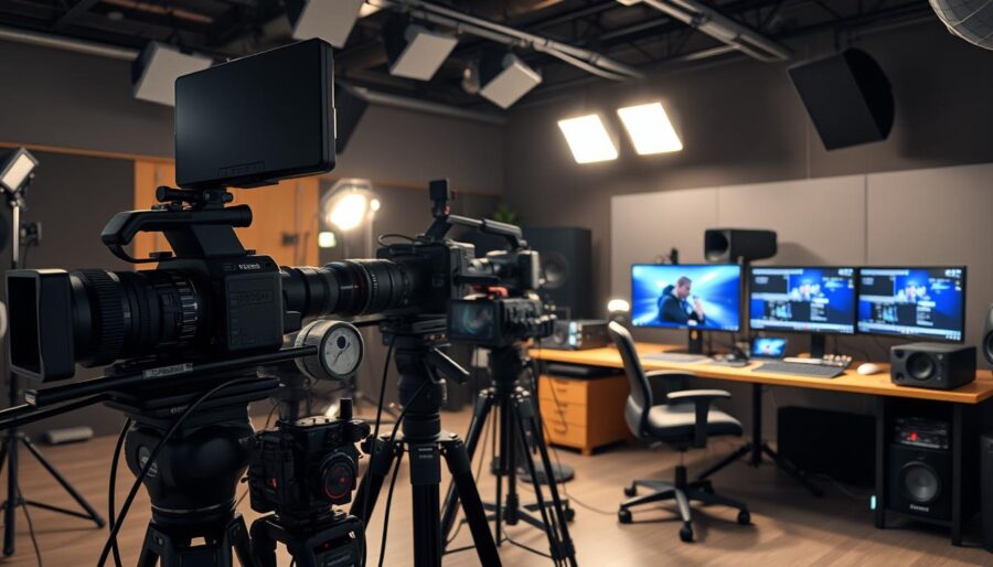 Profesjonalny sprzęt do produkcji filmów korporacyjnych