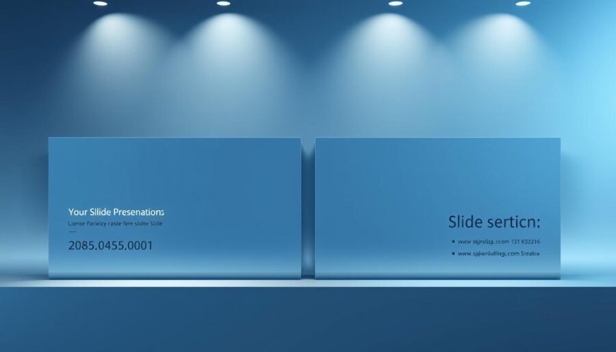 struktura slajdów prezentacji