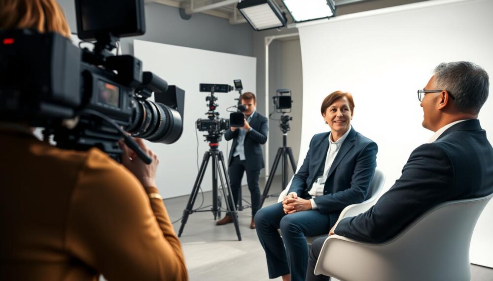 Filmowanie wywiadu