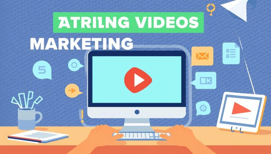 Generuj obrazek promujący wykorzystanie filmów szkoleniowych w marketingu