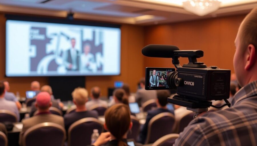 Generuj wysokiej jakości materiał filmowy z Twojej konferencji Generuj wysokiej jakości materiał filmowy z Twojej konferencji