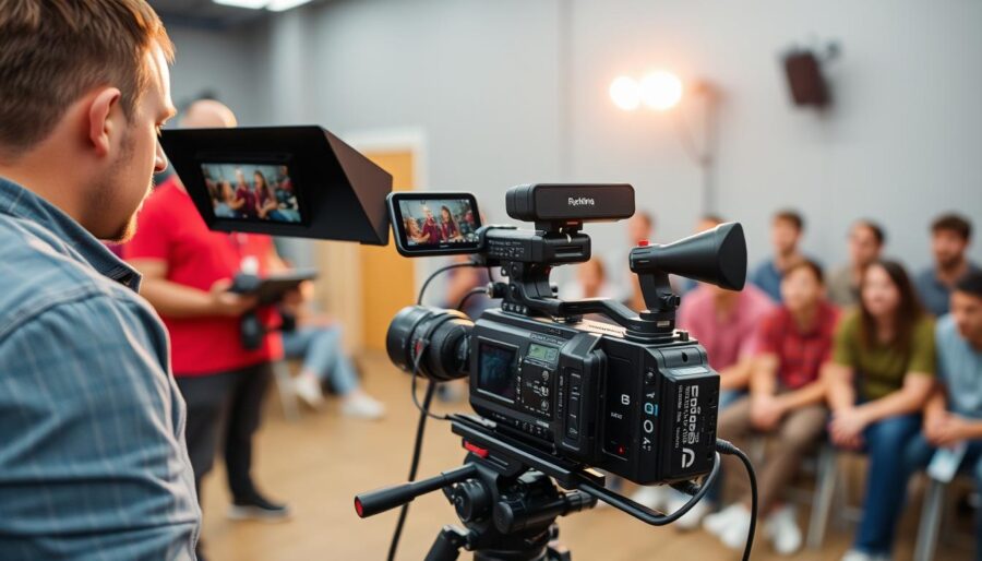 Profesjonalny sprzęt do filmowania szkoleń