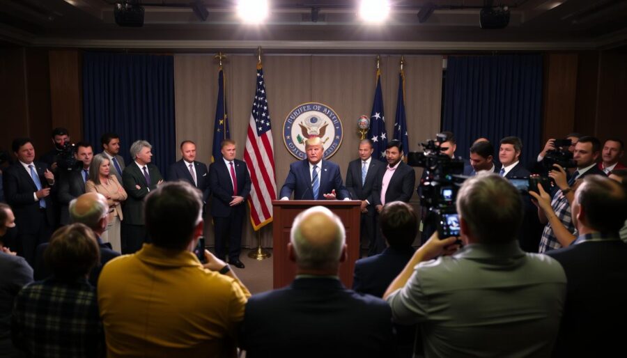 Zdjęcie z konferencji prasowej